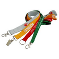 Economy Custom Polyester Lanyards 5/8" (15 mm) Wide